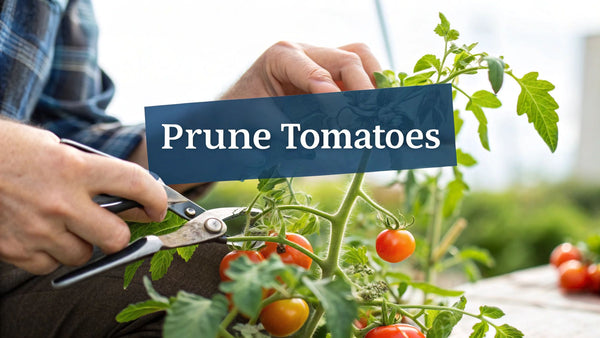 7 Steps to Pruning Tomato Plants for a Better Harvest - Homegrown Garden