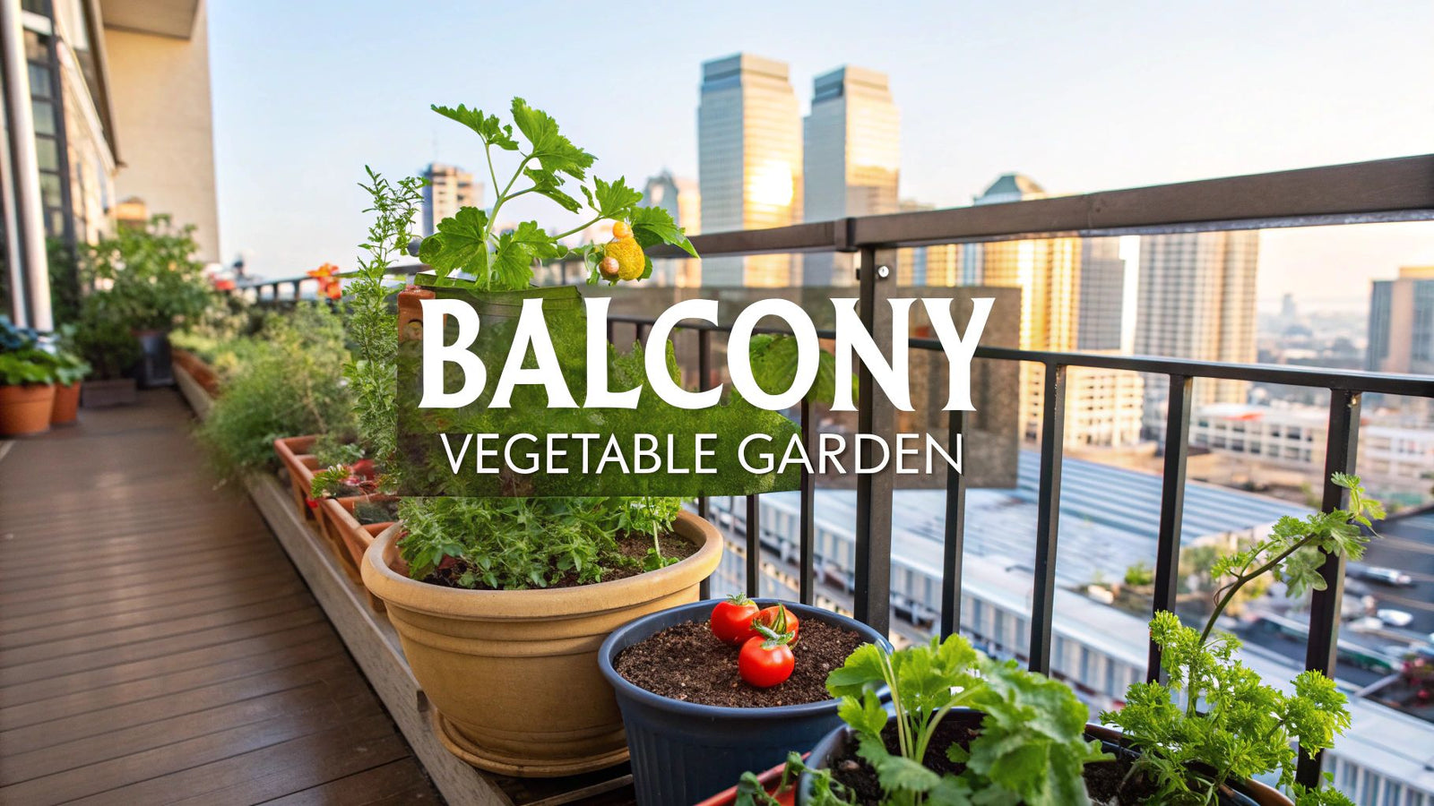 Thrive with a Balcony Vegetable Garden