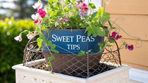 7 Expert Tips for Growing Sweet Pea Plants in Containers - Homegrown Garden