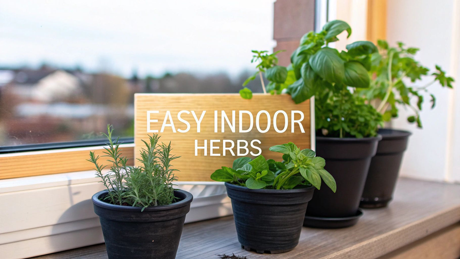 7 Easiest Herbs to Grow Indoors for Beginners (2025 Guide)