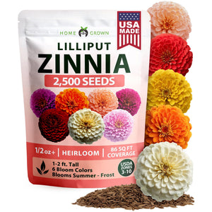 Lilliput Mix Zinnia