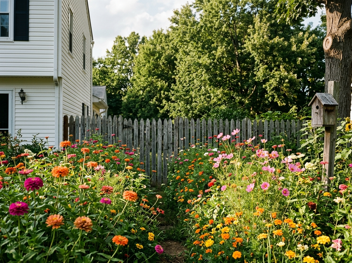 The same yard — now