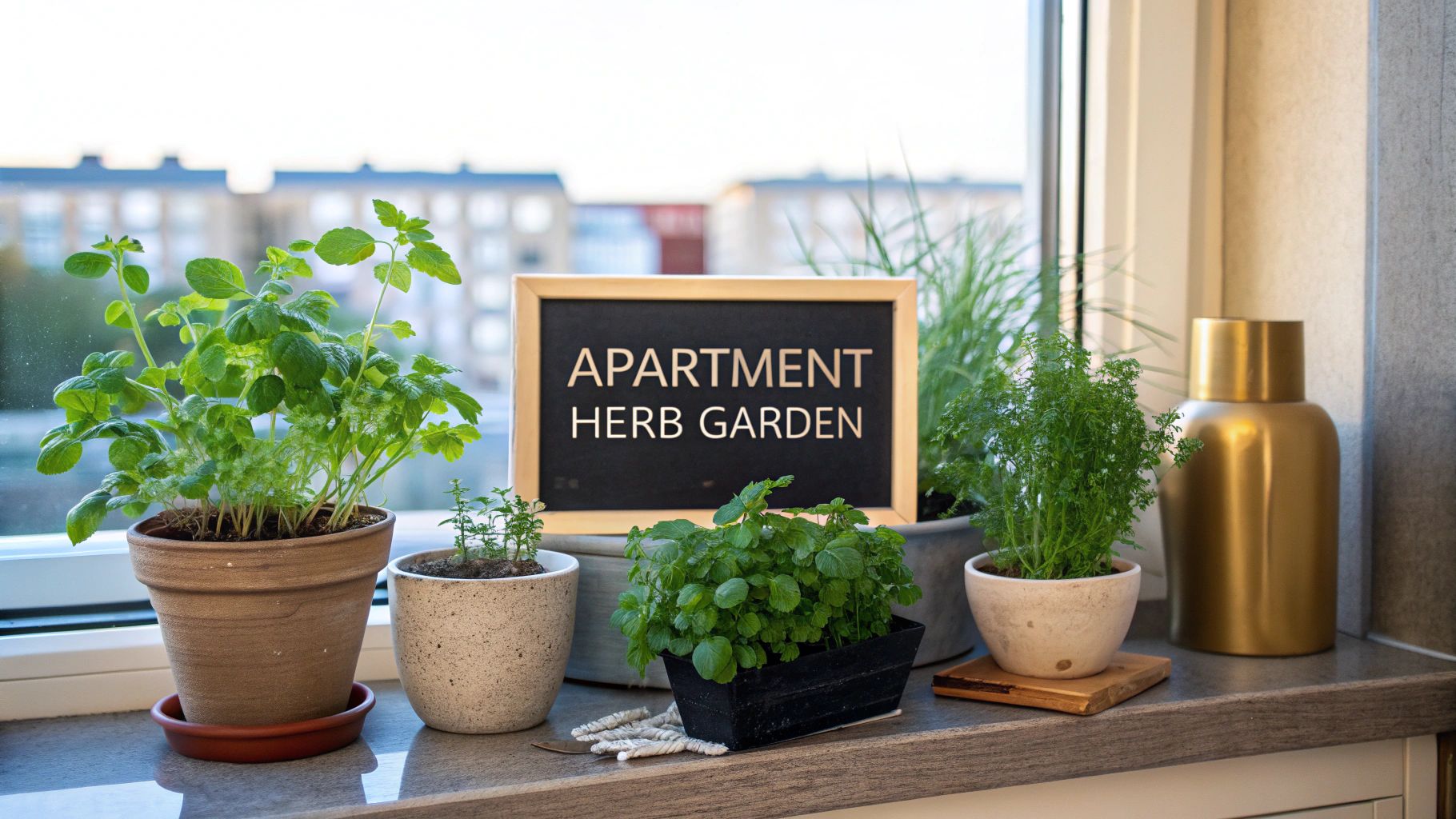 Ultimate Guide to an Herb Garden for Apartment Living