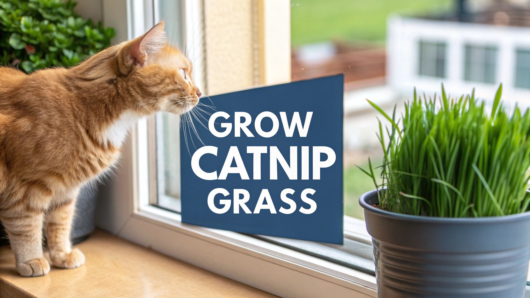 Catnip Compensated Felines With Cat Grass Reference: 7 Steps To Grow Catnip Grass For Cats The Easy