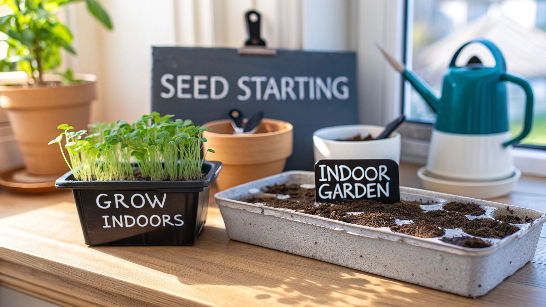 11 Easy Steps for Beginners on How to Grow Seeds Indoors