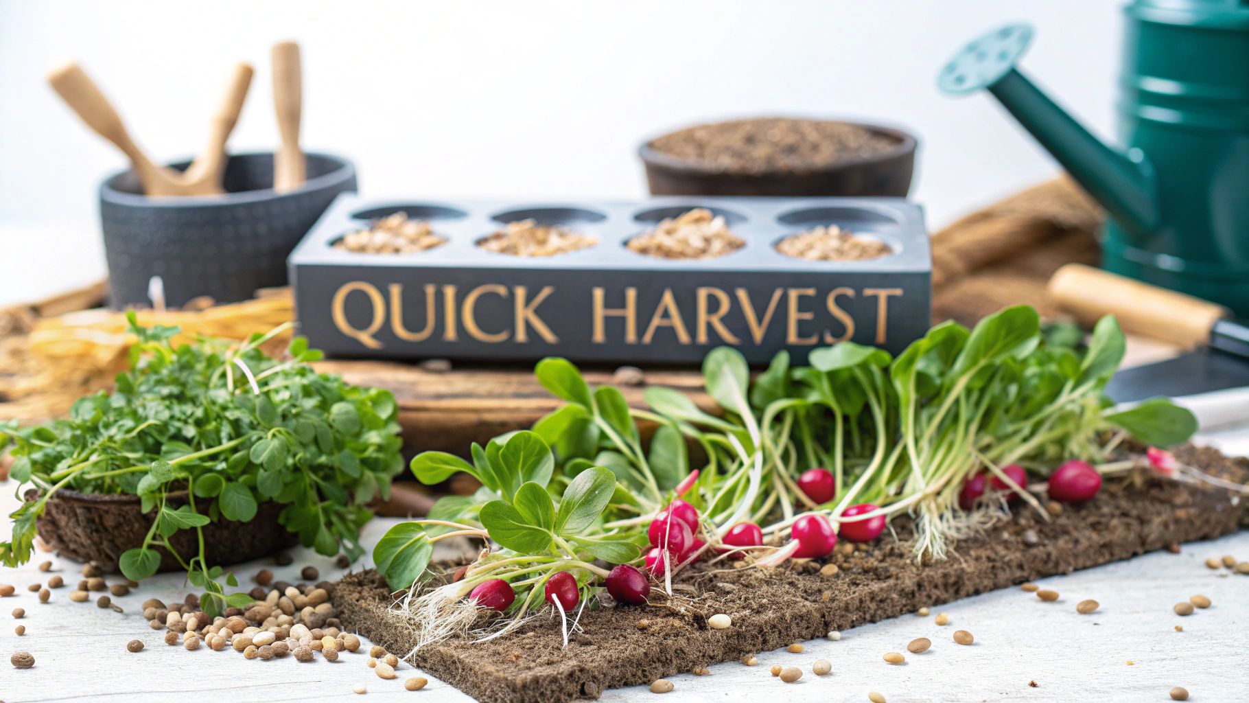11 Fast Growing Vegetables from Seed for a Quick 2025 Harvest