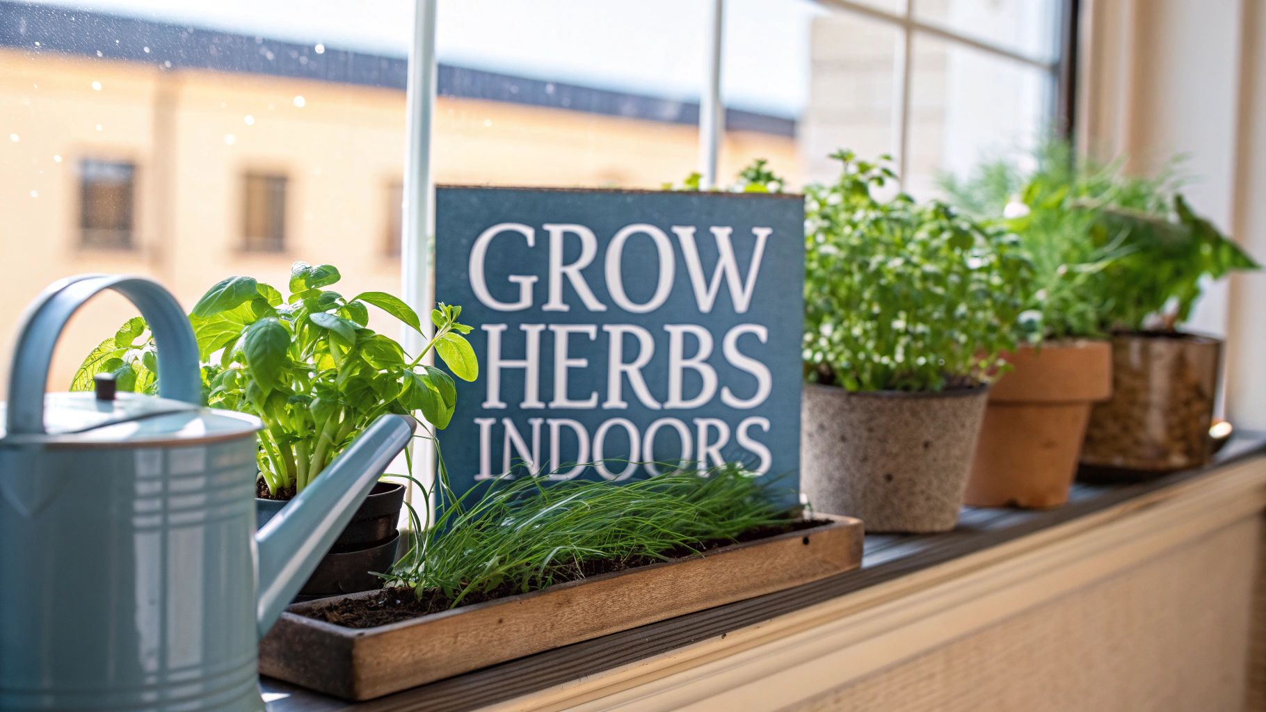 7 Easy Tips for a Thriving Indoor Herb Garden