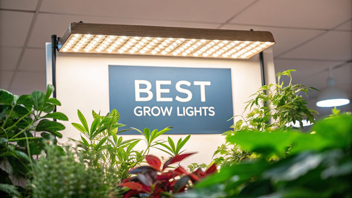 Best Grow Lights for Indoor Plants: How to Choose (2026) - Homegrown Garden