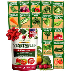 Heirloom Vegetable Seeds - (15 Variety)