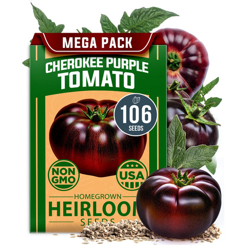 Cherokee Purple Tomato Seeds - Smoky-Sweet Heirloom