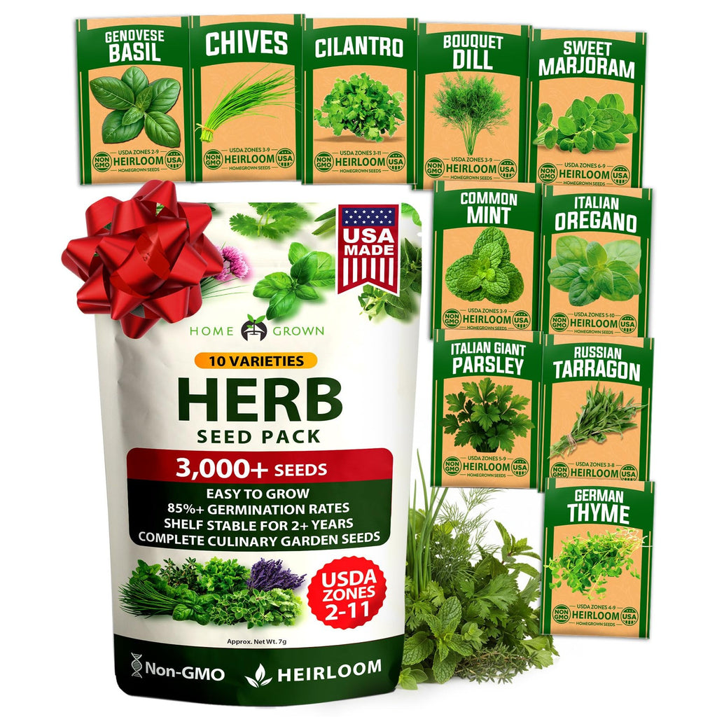 Herb Garden Seed Kit - 10 Culinary Varieties