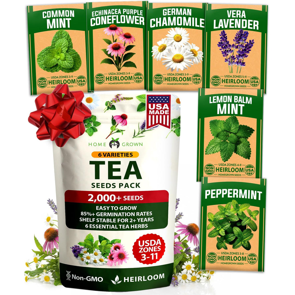Herbal Tea Seed Pack - (6 Variety)