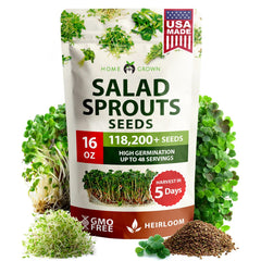 Sprouts and Microgreens Seeds Bulk Mix (16oz)