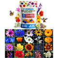 Annual Wildflower Seed Mix - 21 Varieties (3 oz) - Covers ~400 Sq Ft
