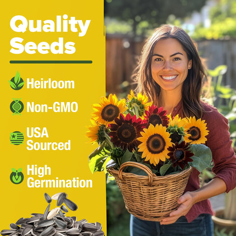 Sunflower Seeds - (8 Variety)