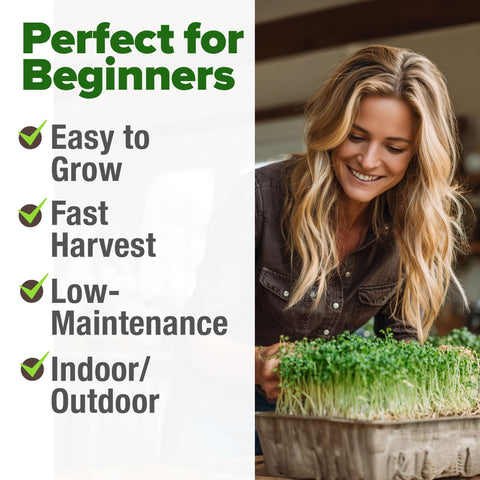 Sprouts and Microgreens Seeds Bulk Mix (16oz)