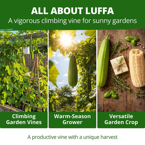 Luffa Seeds - 40 Seeds - Grow Natural Sponges