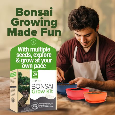 Bonsai Starter Kit - 6 Seed Varieties