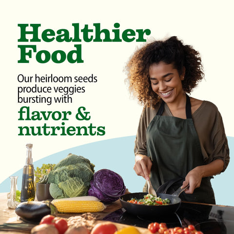 Heirloom Vegetable Seeds - (55 Variety)