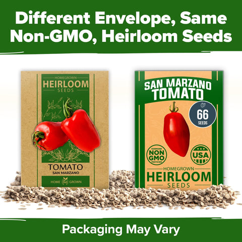 San Marzano Tomato Seeds - 100 Seeds (2-Pack) - Classic Sauce Tomato