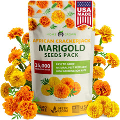 Crackerjack Marigold Seeds | 4.25oz / 35,000 Flower Seeds