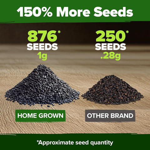 thai garden seeds Thai Basil Seeds, 876 ct, Non-GMO Heirloom