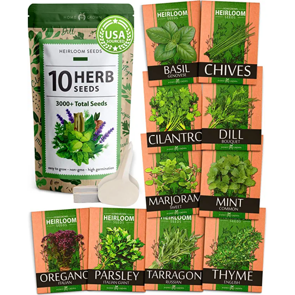 Culinary Herb Seed Vault - (10 Variety)