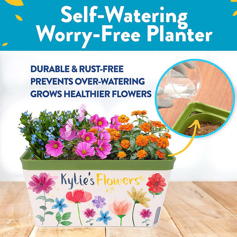 Kids Paint and Plant Flower Growing Kit